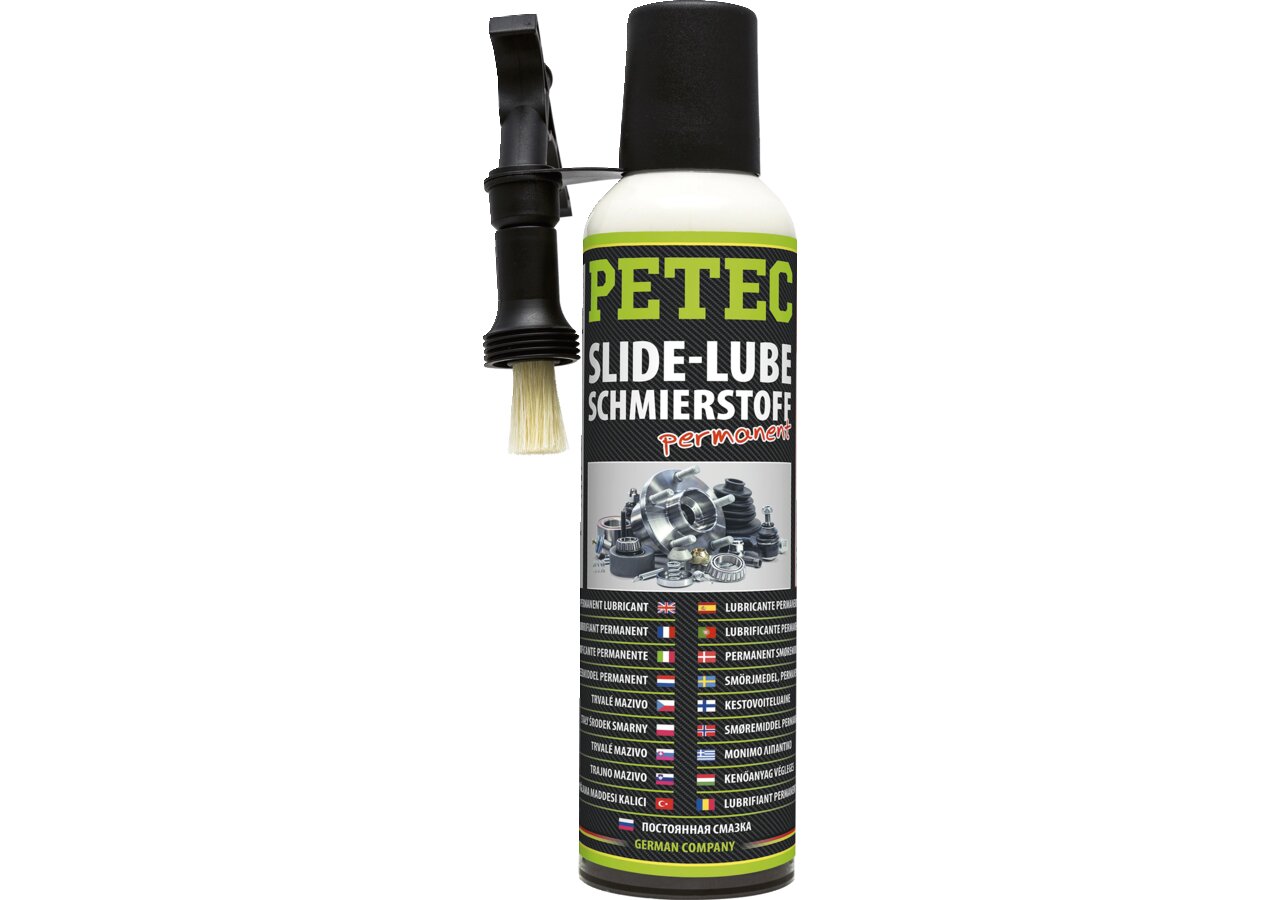Schmierstoff Slide-Lube transparent, 200 ml Pinseldose PETEC