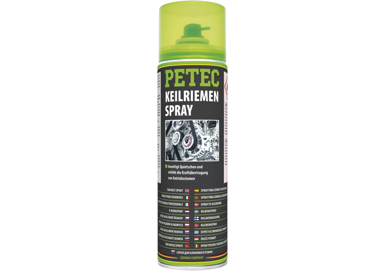 Keilriemenspray transparent 500 ml, Spraydose PETEC