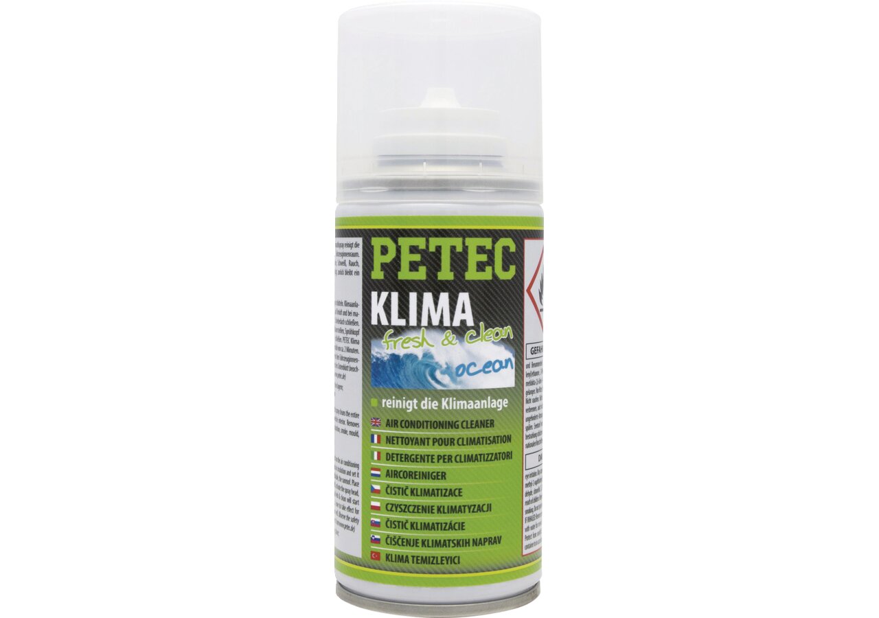 Klimareiniger fresh and clean - ocean 75 ml, Automatikspraydose PETEC