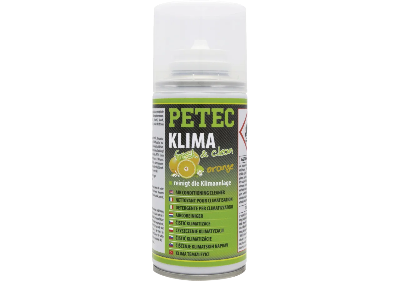 Klimareiniger fresh and clean - orange 75 ml, Automatikspraydose PETEC