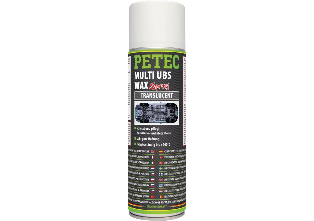 Korrosionsschutzwax Multi-UBS-Wax transparent 500 ml, Spraydose PETEC