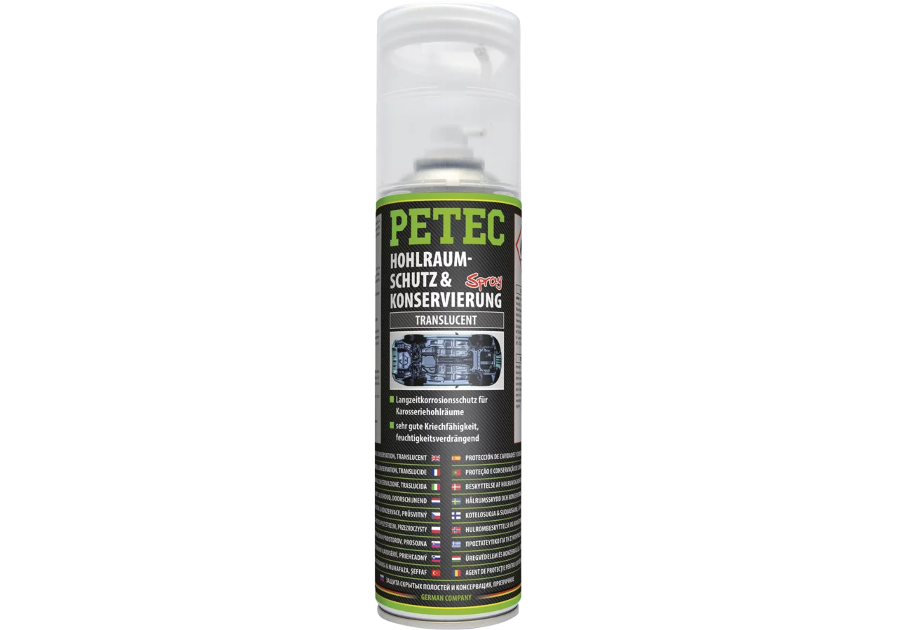 Hohlraumschutz und Konservierung transparent 500 ml, Spraydose PETEC