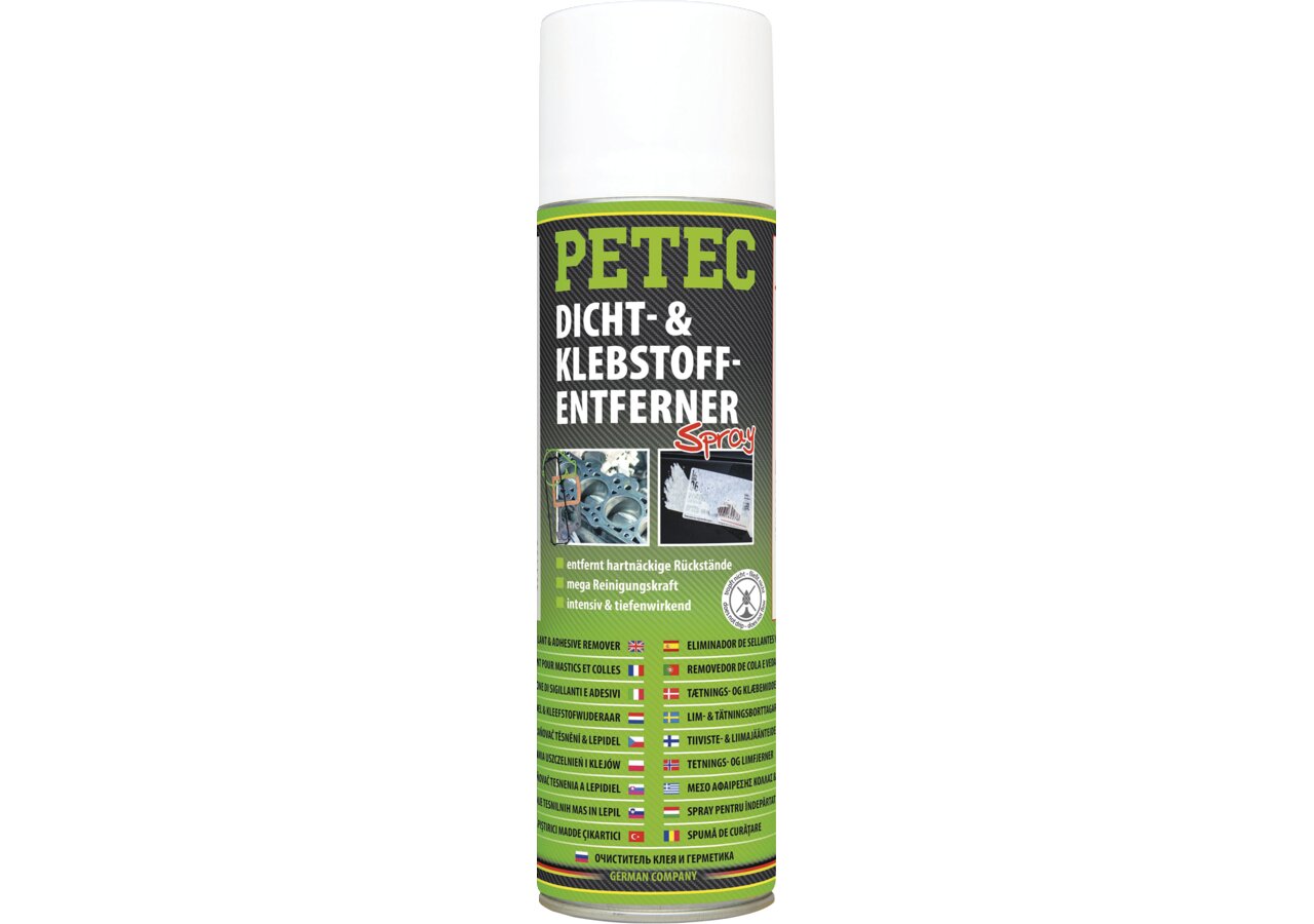 Dicht- und Klebstoffentferner weiß-transparent, 500 ml Spraydose PETEC