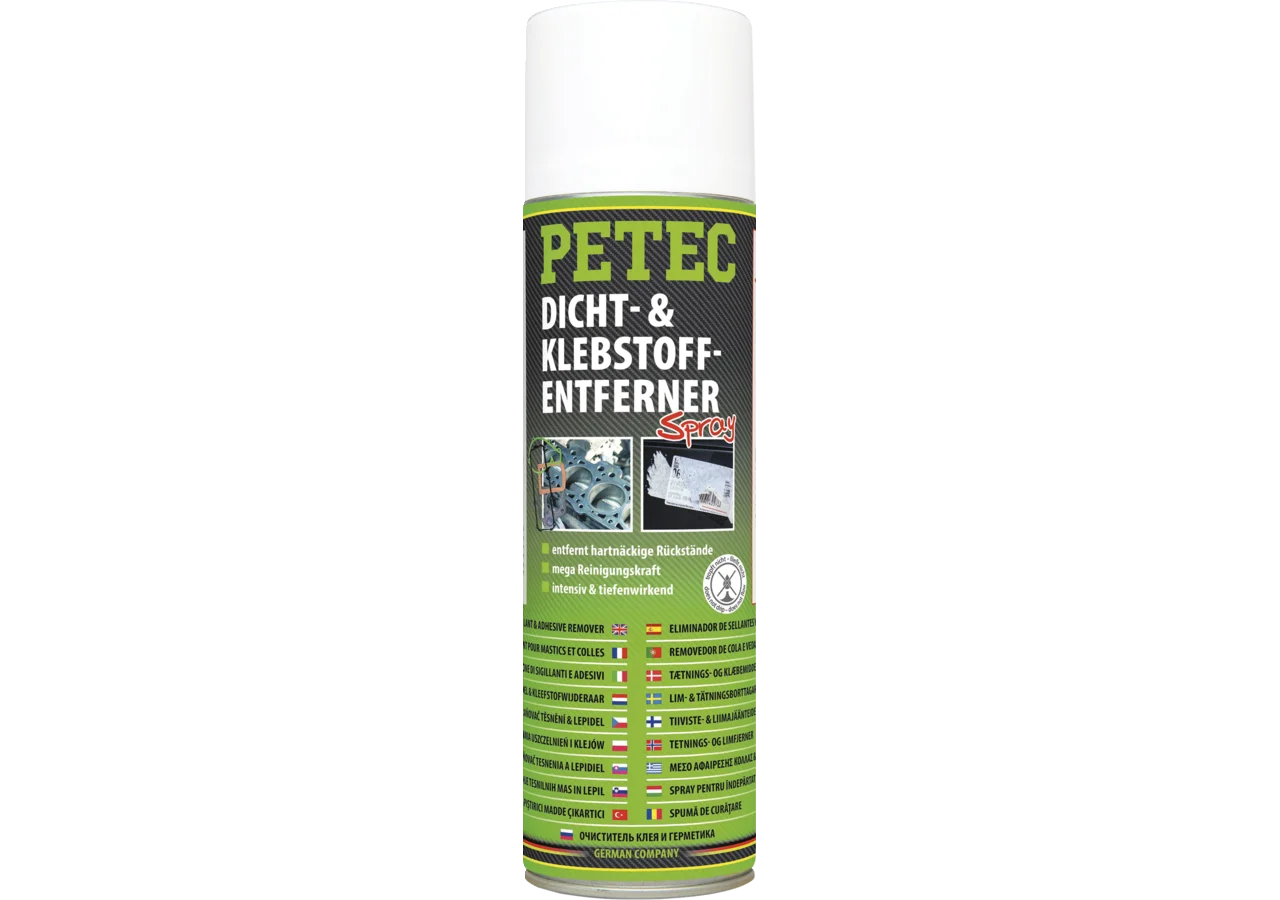 Dicht- und Klebstoffentferner weiß-transparent, 500 ml Spraydose PETEC