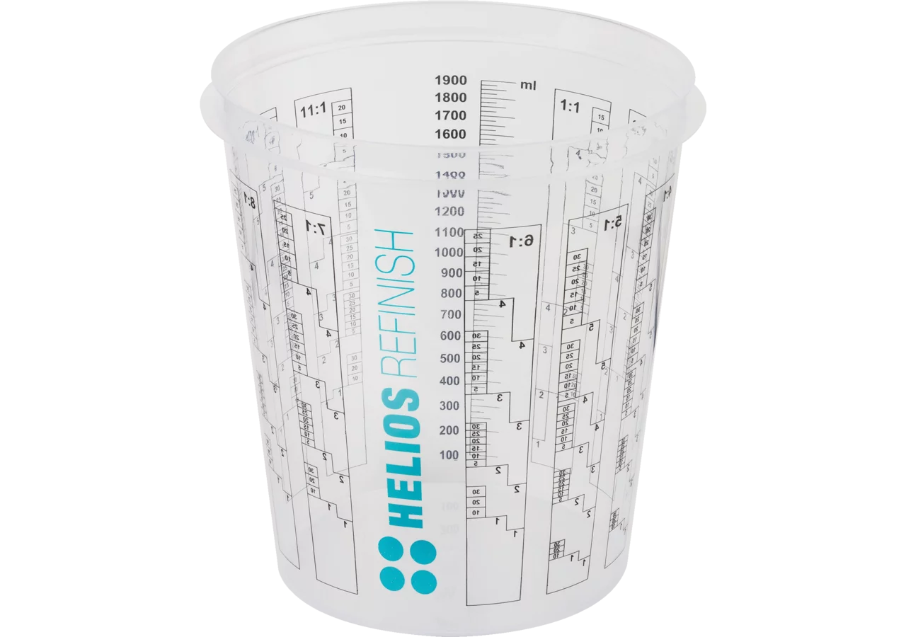Lackmischbecher mit Skalierung, 2300 ml GartenShop24 - Hochwertige Gartengeräte
