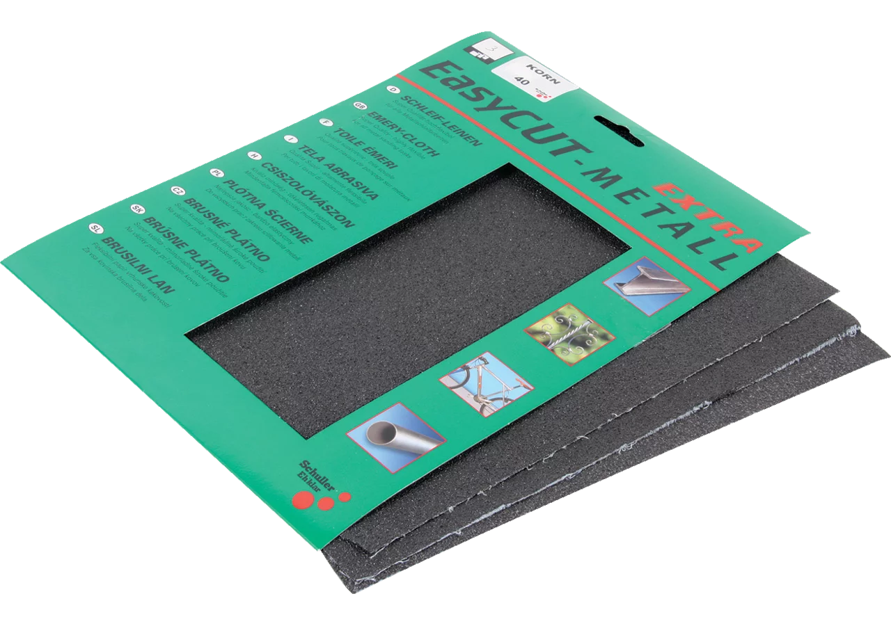 Schmirgelleinen Easy CUT P80, 230 x 280 mm 3 Stück SB-verpackt GartenShop24 - Hochwertige Gartengeräte