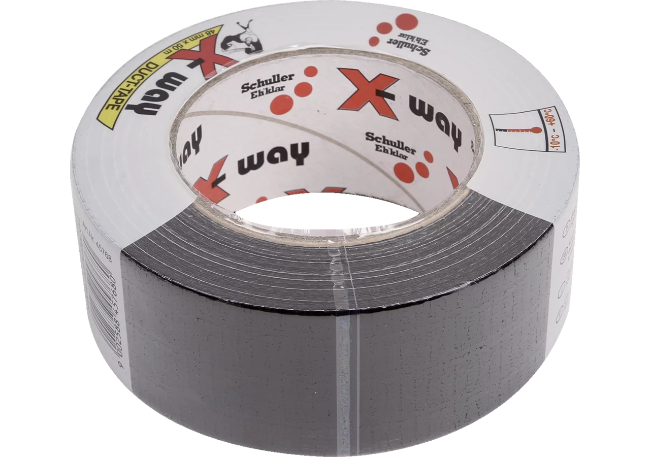 Gewebeband schwarz, 48 mm, 50 m pro Rolle GartenShop24 - Hochwertige Gartengeräte