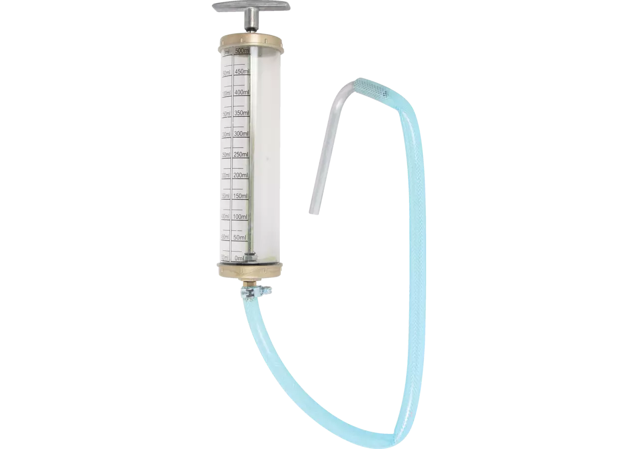 Saug- und Druckspritze mit flexiblem Schlauch, 500 ml Flexbimec