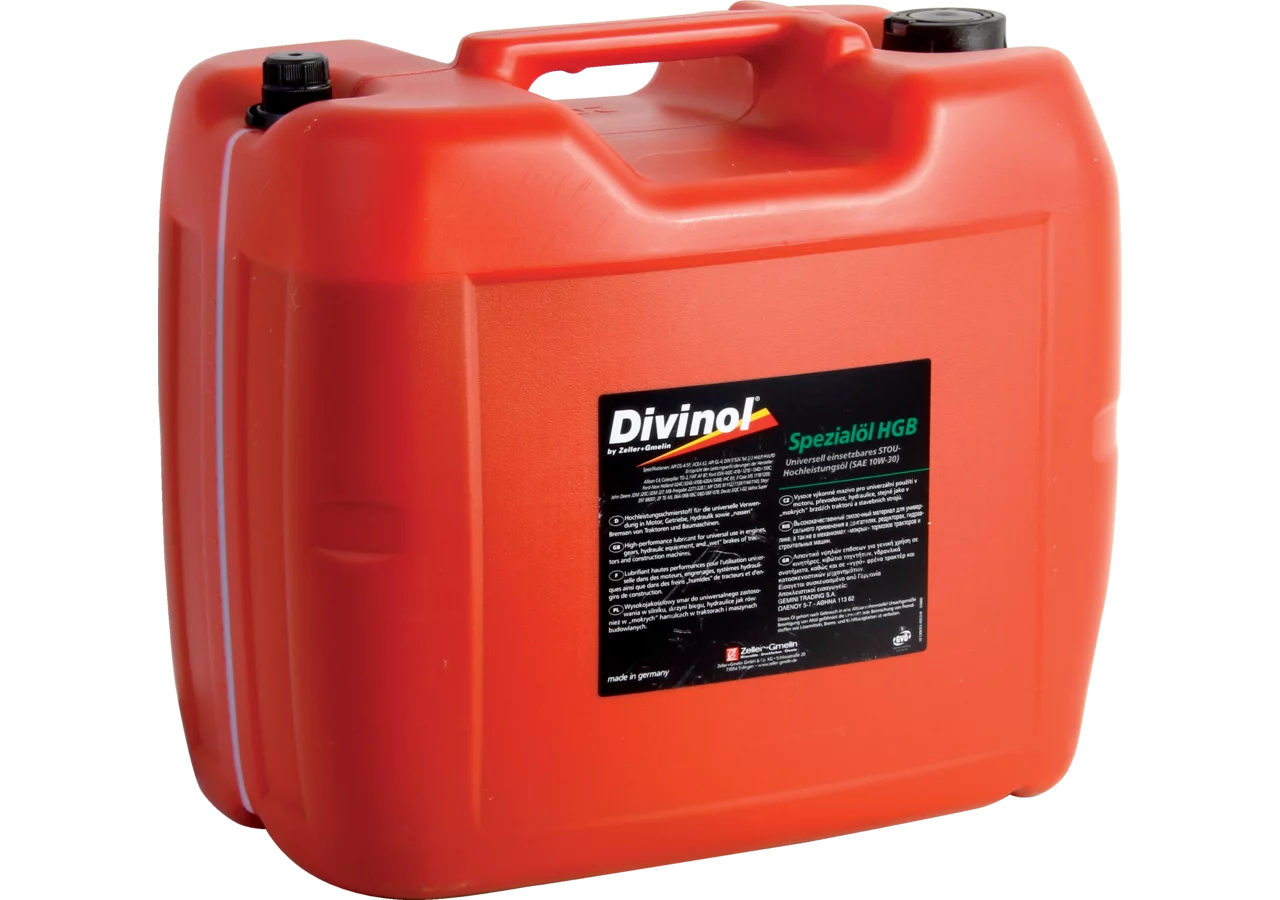 Traktorenöl STOU Spezialöl HGB 10W-30, 20 Liter Divinol