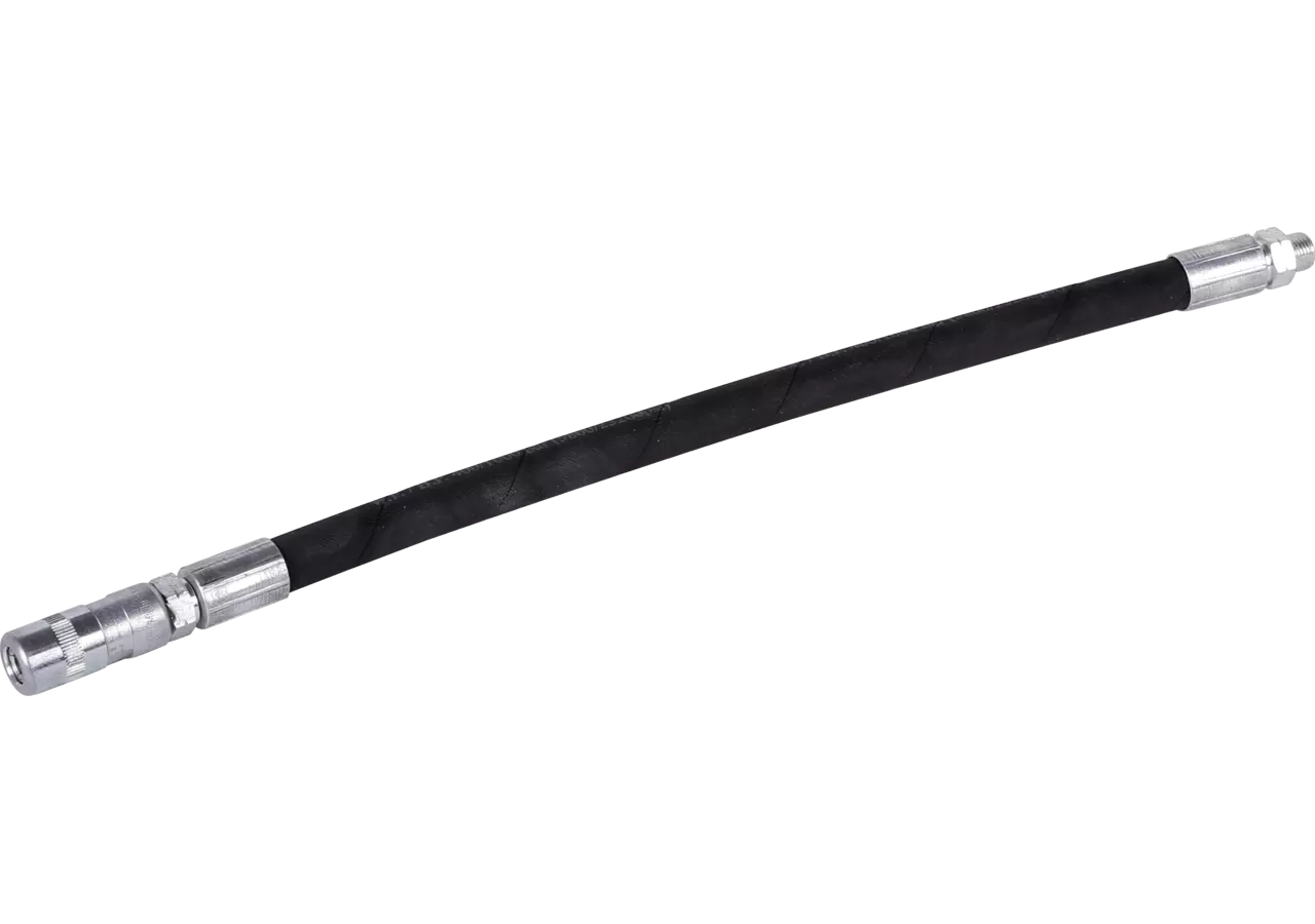 Gummipanzerschlauch 300 mm, mit Mundstück R 1/8 Zoll Samoa-Hallbauer