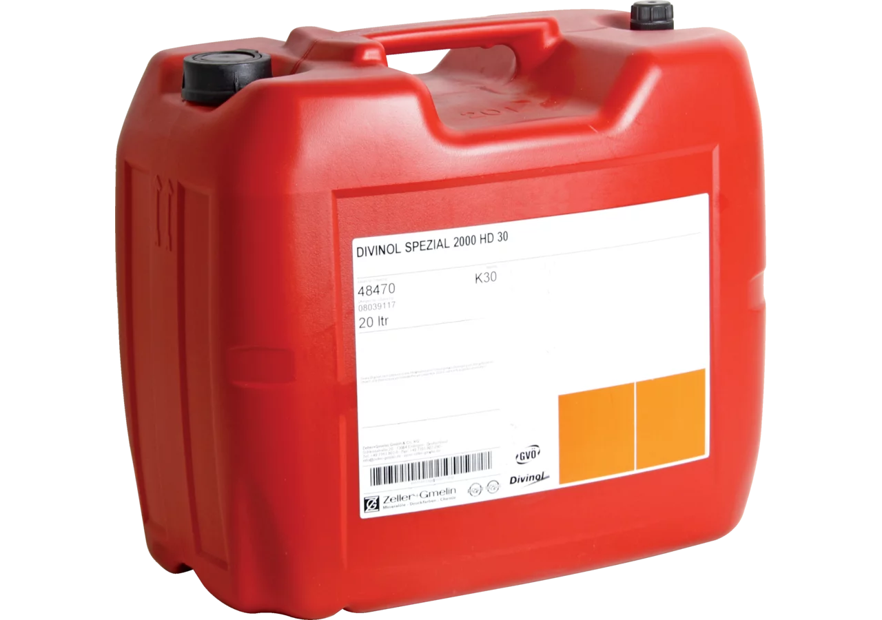 Motoröl Spezial 2000 HD SAE30, 20 Liter Divinol