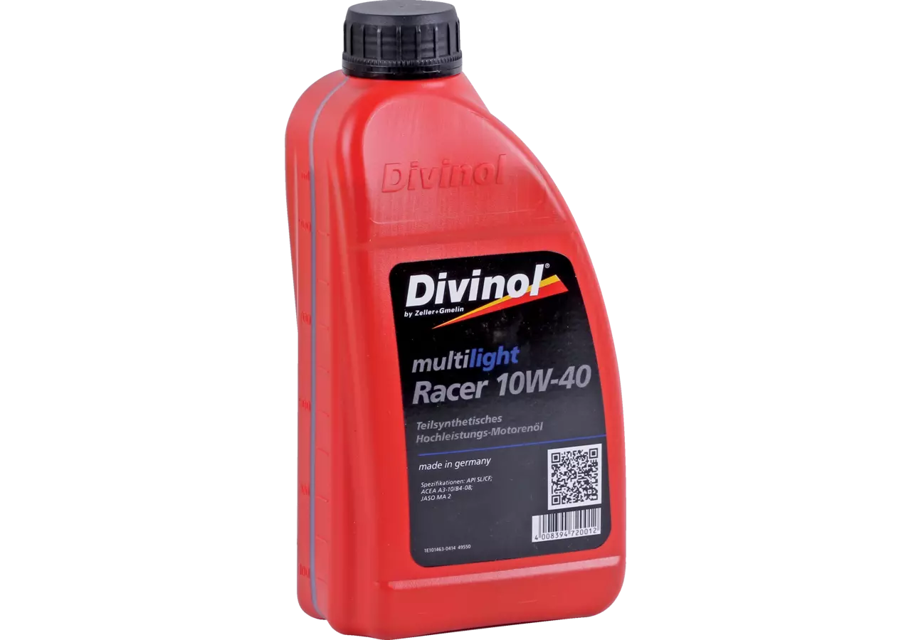 Motoröl Bike Multilight Racer 10W-40, 1 Liter Divinol