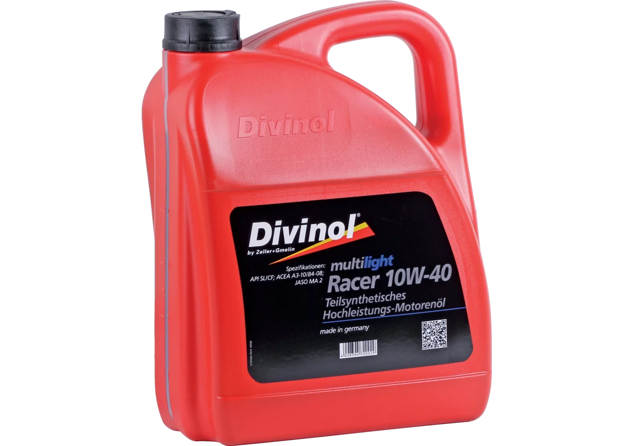 Motoröl Bike Multilight Racer 10W-40, 5 Liter Divinol