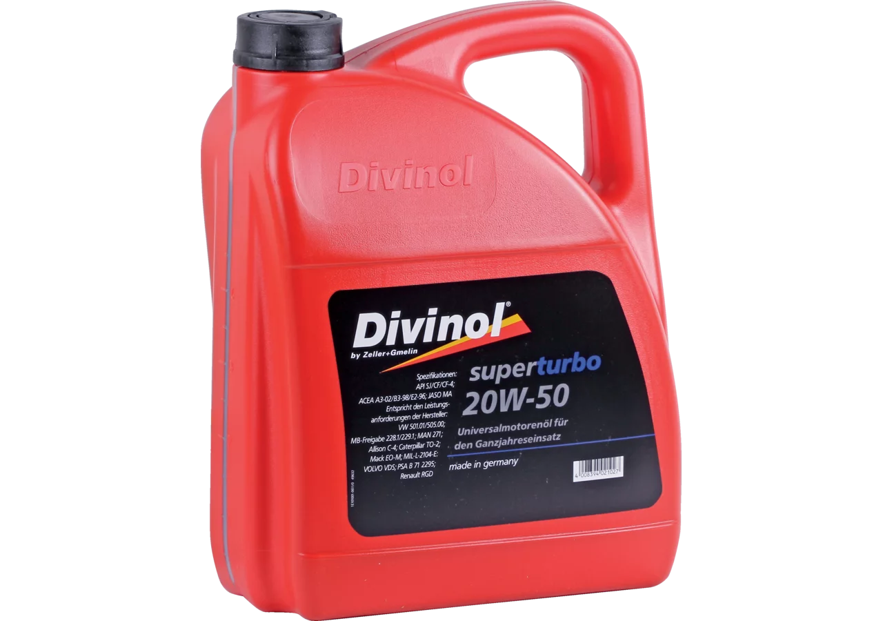 Motoröl Bike Super 20W-50, 5 Liter Divinol