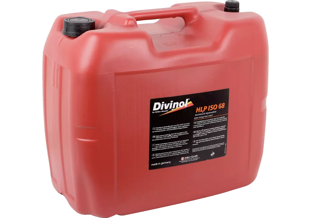Hydrauliköl HLP ISO 68, 20 Liter Divinol