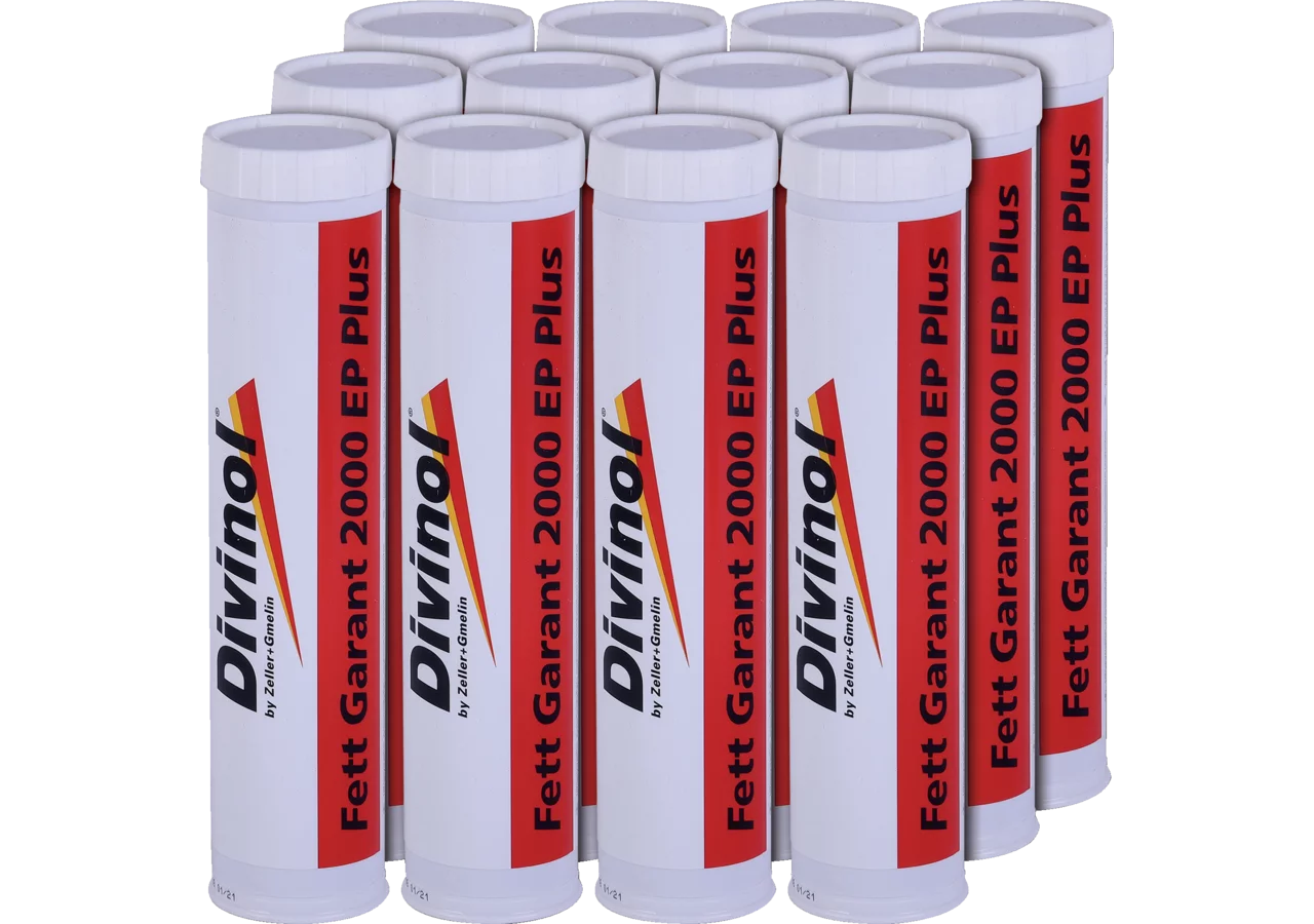 Mehrzweckfett Garant 2000 EP, 400 g Kartuschen, 12 Stück Divinol