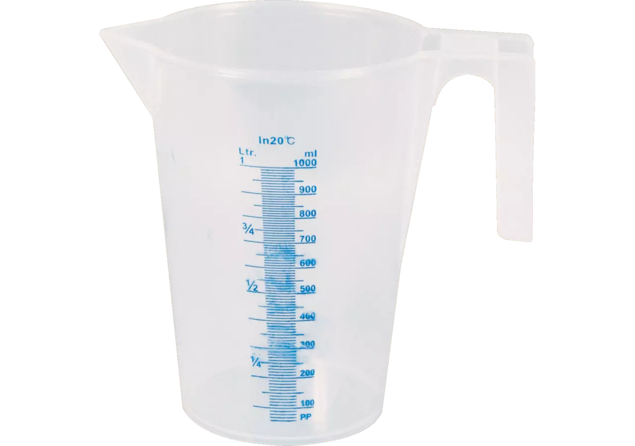 Messbecher graduiert Kunststoff, 1 Liter Mato