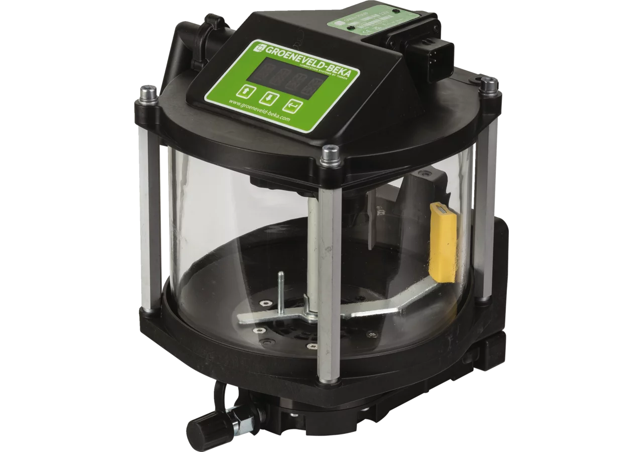 Elektro-Schmierpumpe GMA+, 12 Volt, 2 Literbehälter, 18 Schmierstellen GartenShop24 - Hochwertige Gartengeräte