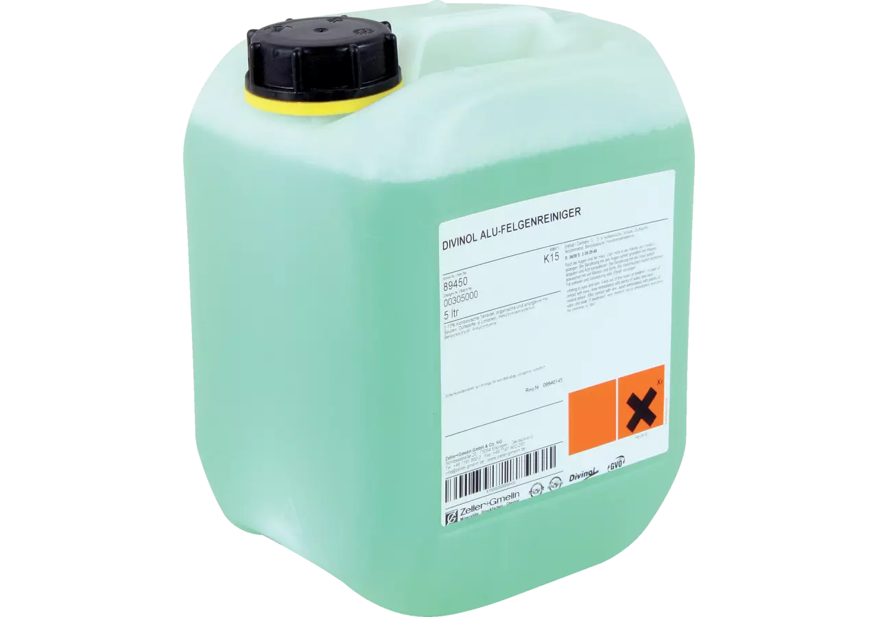 Alufelgenreiniger Alustar, Kanister 5 Liter Divinol