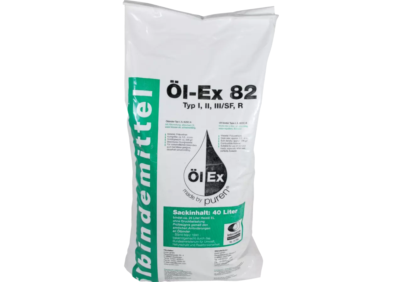 Ölbindemittel Öl-Ex 82, 9,8 kg Divinol
