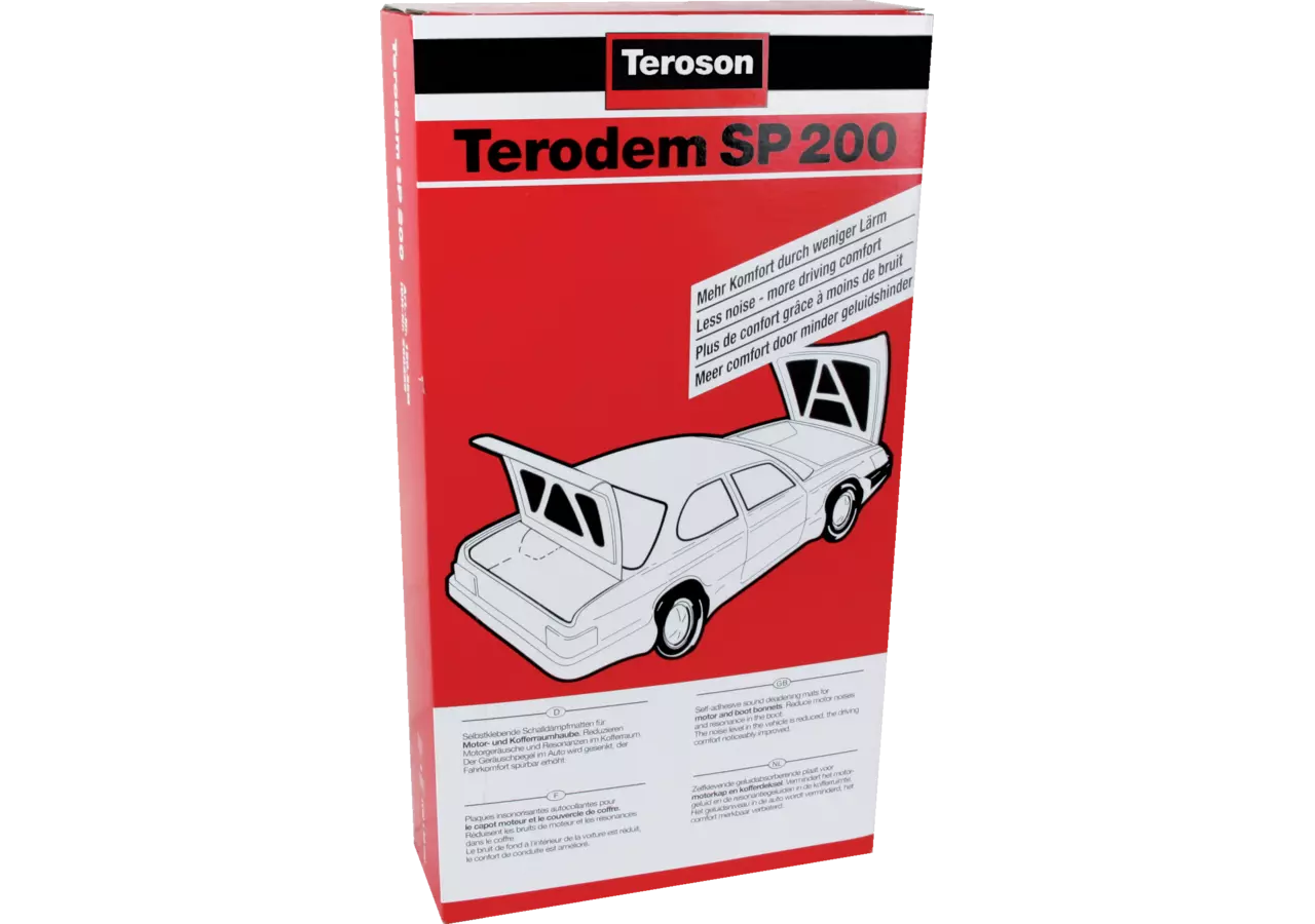 Schalldämpfmatte Terodem SP 200, 1 m² Teroson