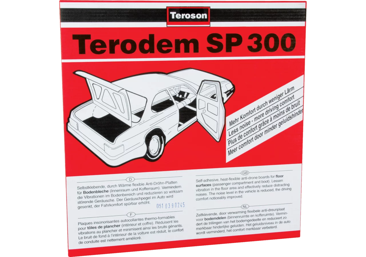 Schalldämpfplatte Terodem SP 300, 1 m² Teroson