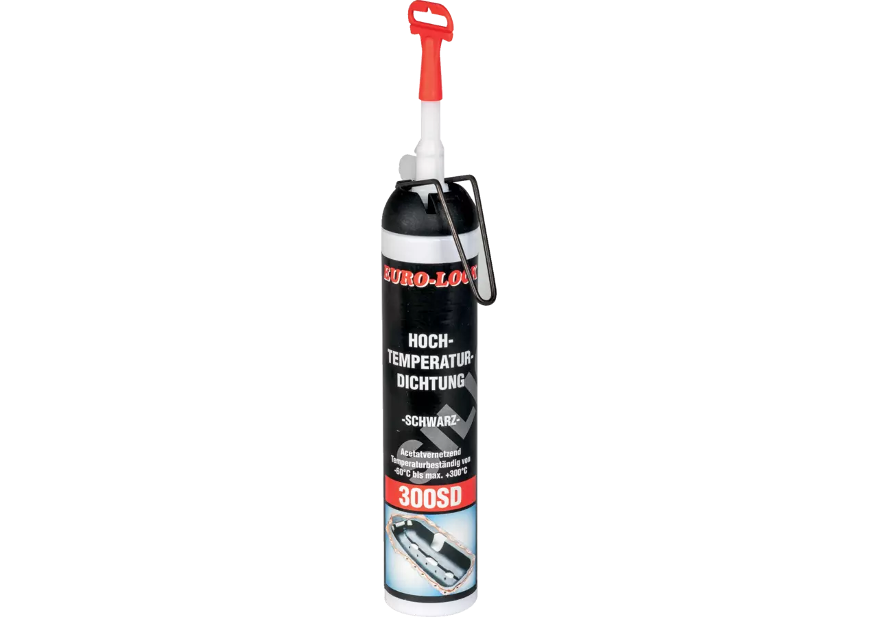 Hochtemperatursilikon Los 300SD, schwarz, 200 ml Spraydose Euro Lock