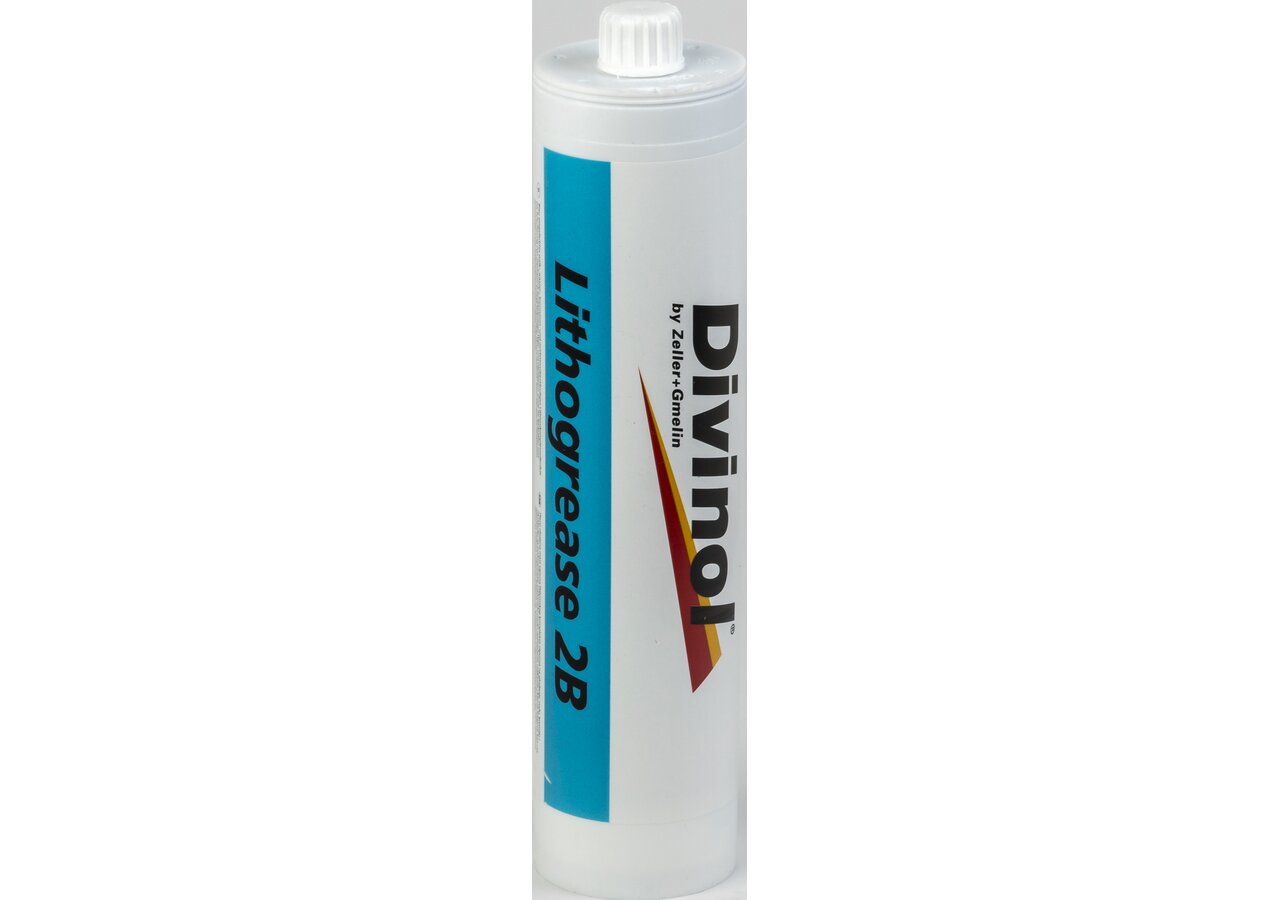 Mehrzweckfett Lithogrease 2B Blau, 500 g Schraubkartusche Divinol