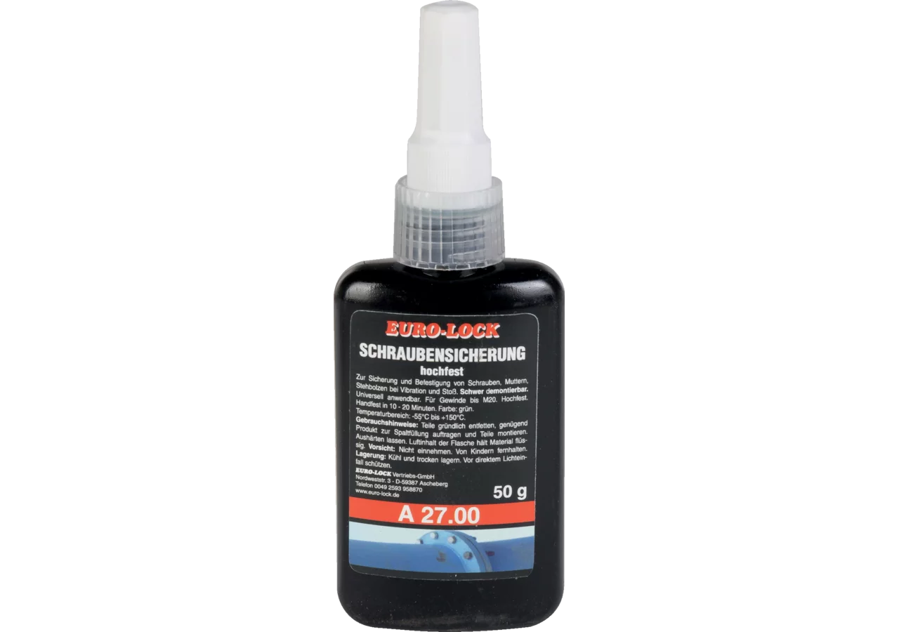 Schraubensicherung A 27.00, hochfest, 50 g Euro Lock