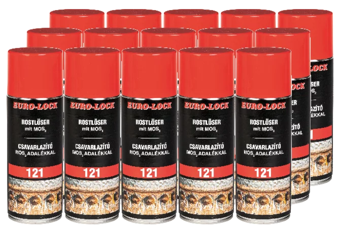Rostlöser Los 121, MOS2, 400 ml, 15 Stück Euro Lock