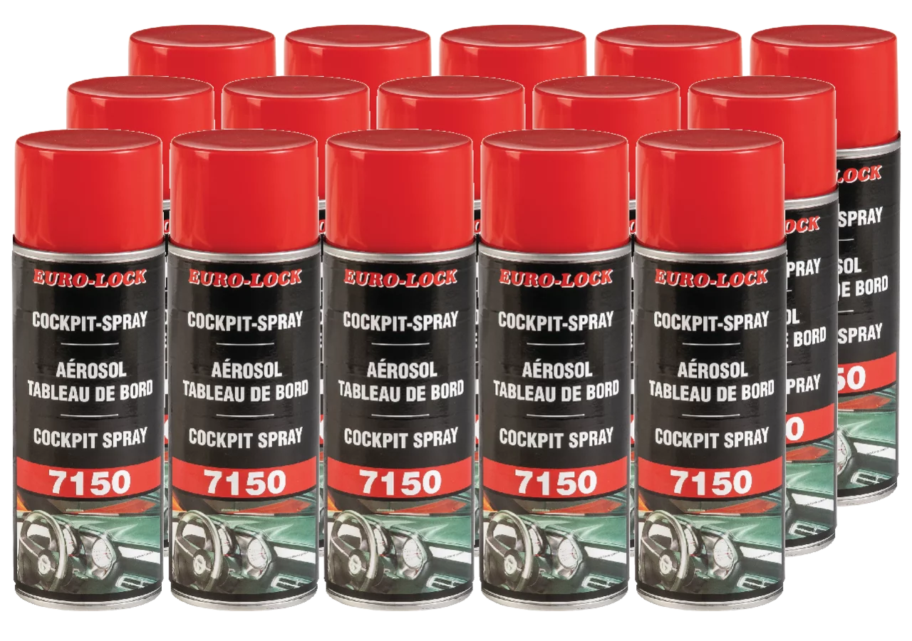 Cockpitspray Los 7150, Orangenduft, 400 ml, 15 Stück Euro Lock