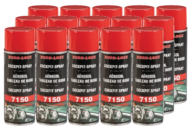 Cockpitspray Los 7150, Orangenduft, 400 ml, 15 Stück Euro Lock