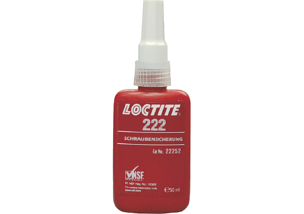 Schraubensicherung Loctite 222, niedrigfest, 50 ml Loctite
