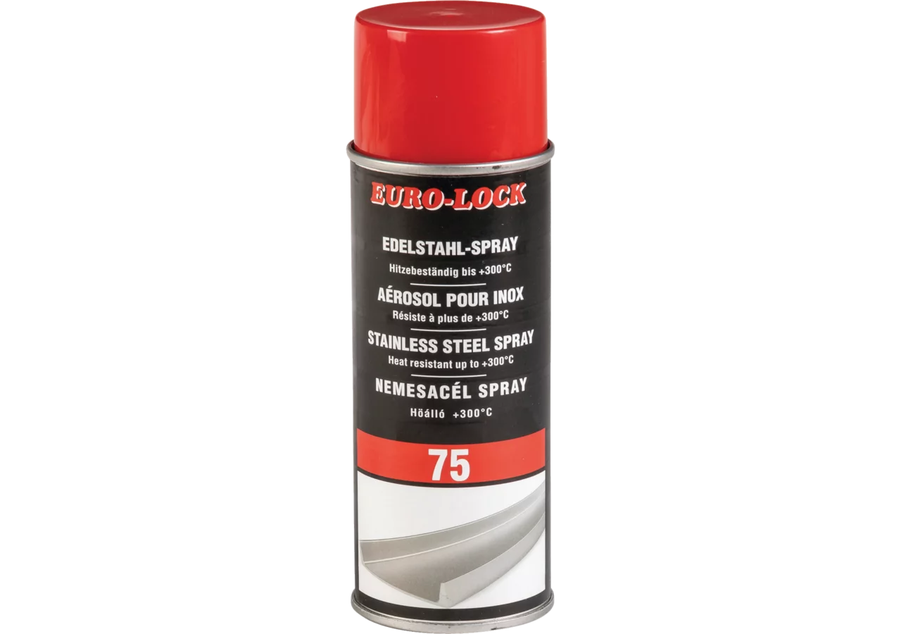 Edelstahlspray Los 75, 400 ml Euro Lock