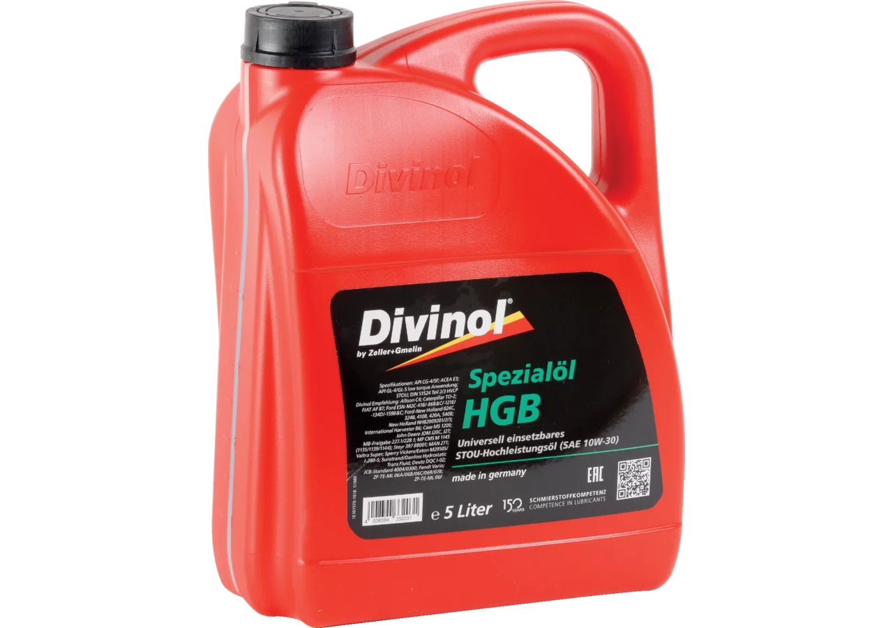 Traktorenöl STOU Spezialöl HGB 10W-30, 5 Liter Divinol