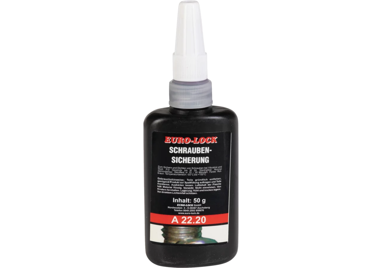 Schraubensicherung A 22.20, niedrigfest, 50 ml Euro Lock