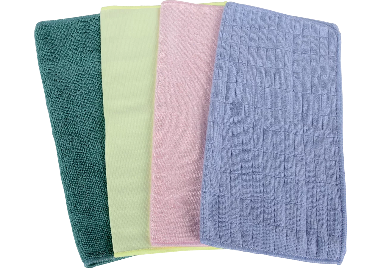 Microfasertuch 4-er Pack GartenShop24 - Hochwertige Gartengeräte