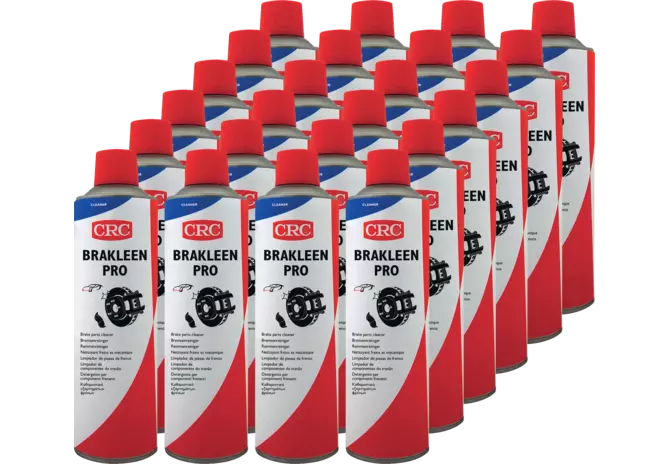 Bremsenreiniger Bräkleen Pro, 24 x 500 ml Spray, 24 Stück CRC