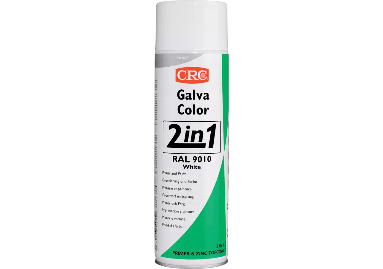 Korrosionsschutzlack Galvacolor RAL9010 weiß, 500 ml Spray CRC