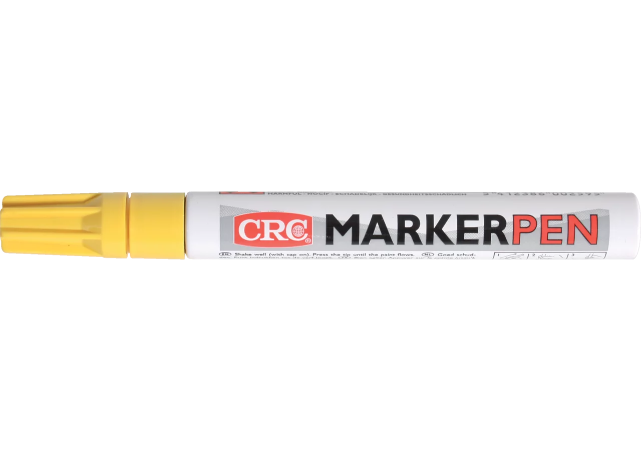 Markierstift Marker Pen gelb CRC