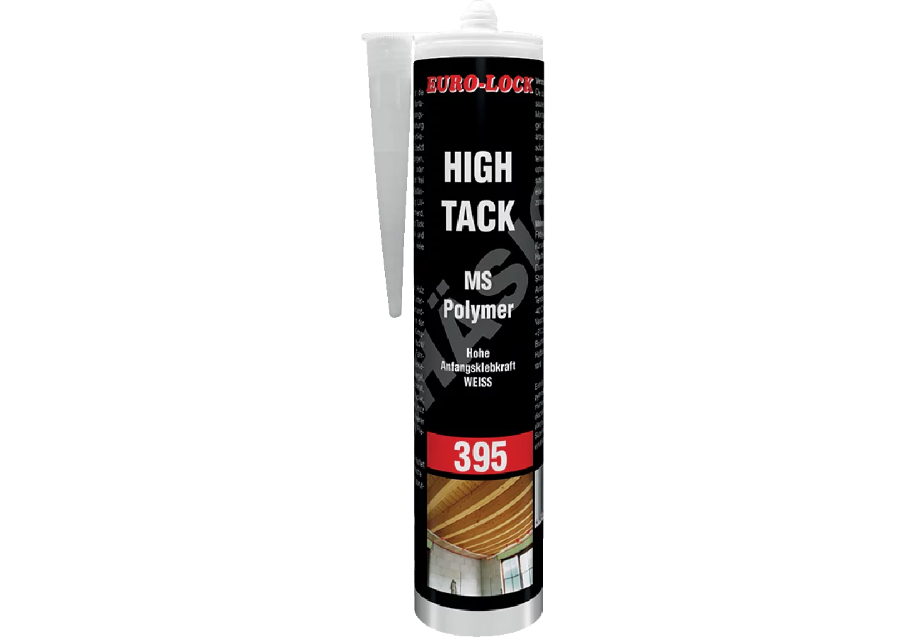Kleb- und Dichtstoff MS Polymer High Tack, Los 395 weiß, 290 ml Kartusche Euro Lock