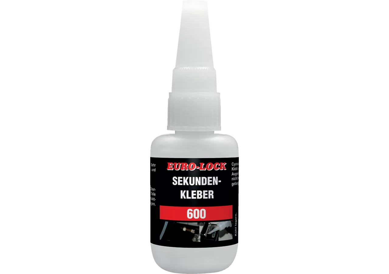 Sekundenkleber E 600, 20 g Euro Lock