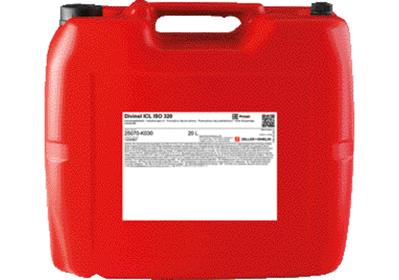 Industrie-Hochdruckgetriebeöl ICL ISO 320, 20 Liter Divinol