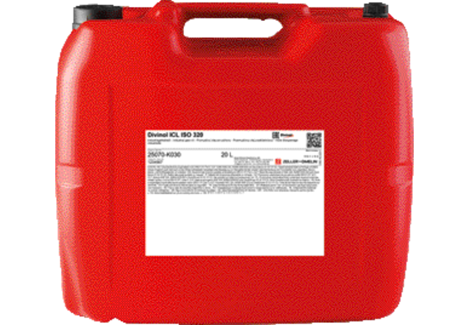 Industrie-Hochdruckgetriebeöl ICL ISO 320, 20 Liter Divinol
