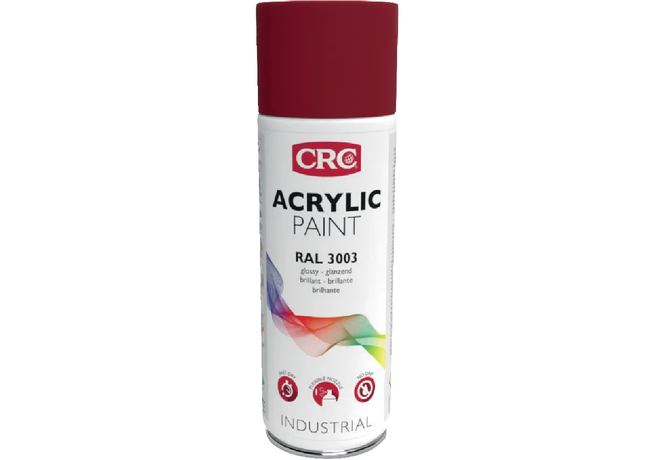 Acryllackspray Acrylic Paint RAL 3003 Rubinrot, 400 ml Spraydose CRC