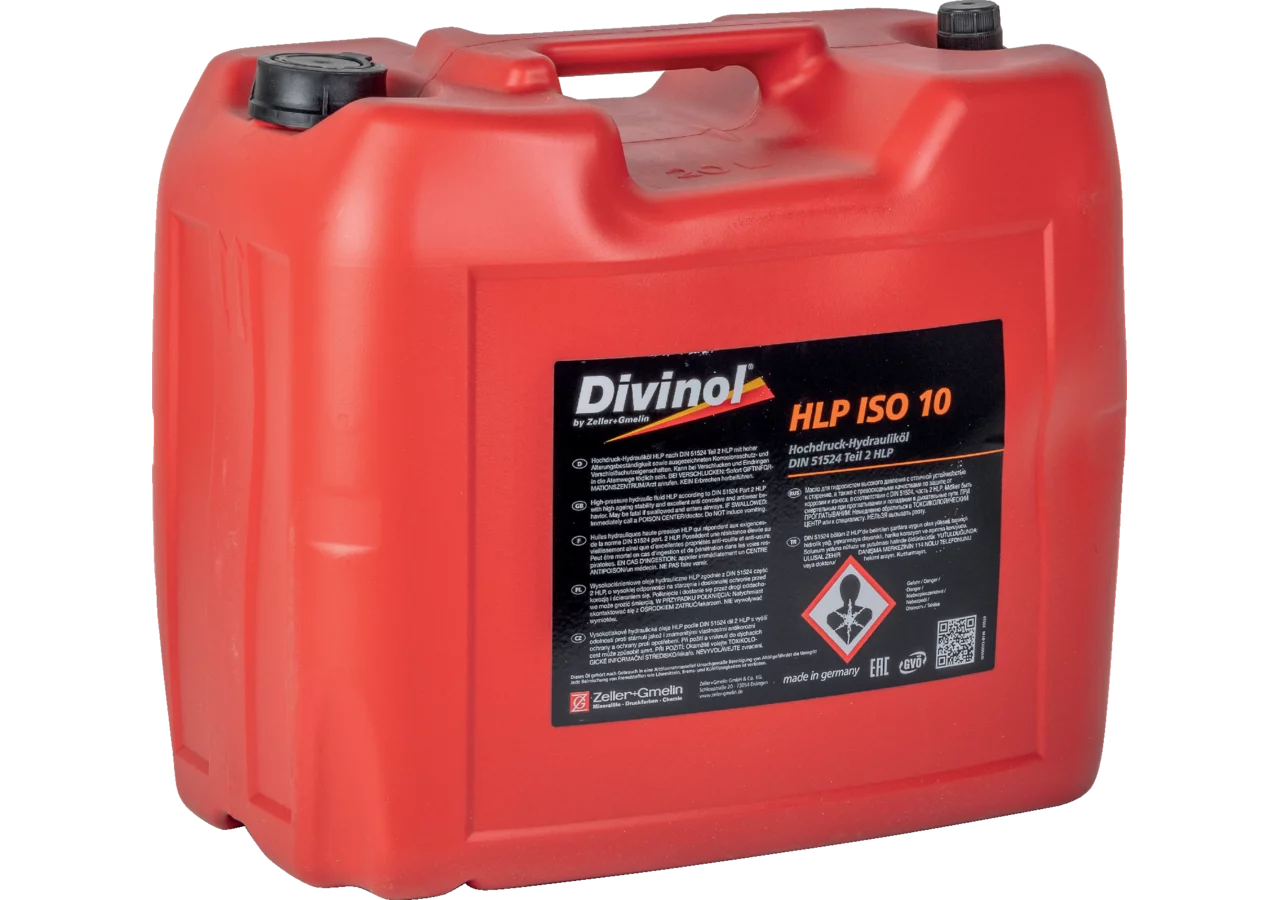 Hydrauliköl HLP ISO 10, 20 Liter Divinol