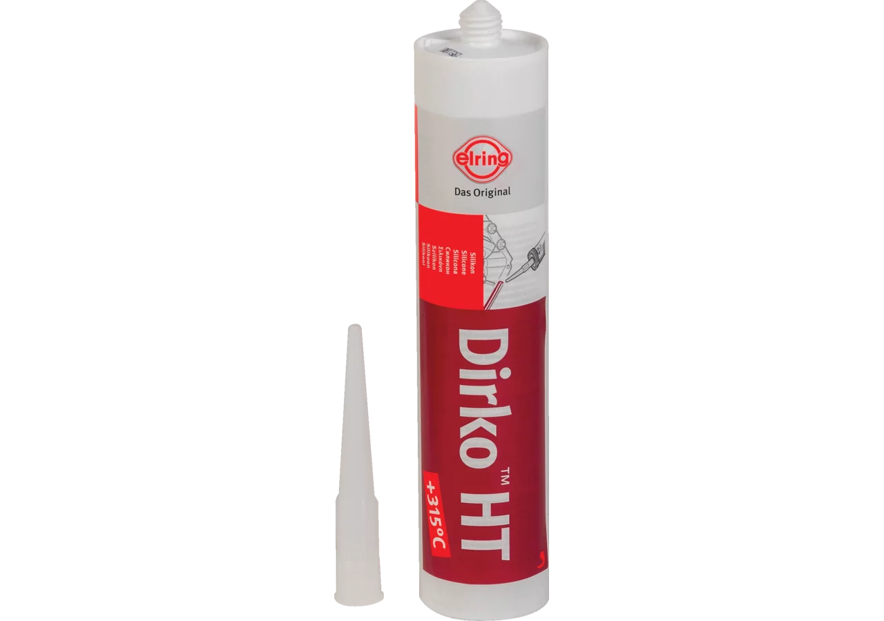 Dichtmasse Dirko HT acetic rot, 310 ml Kartusche Elring