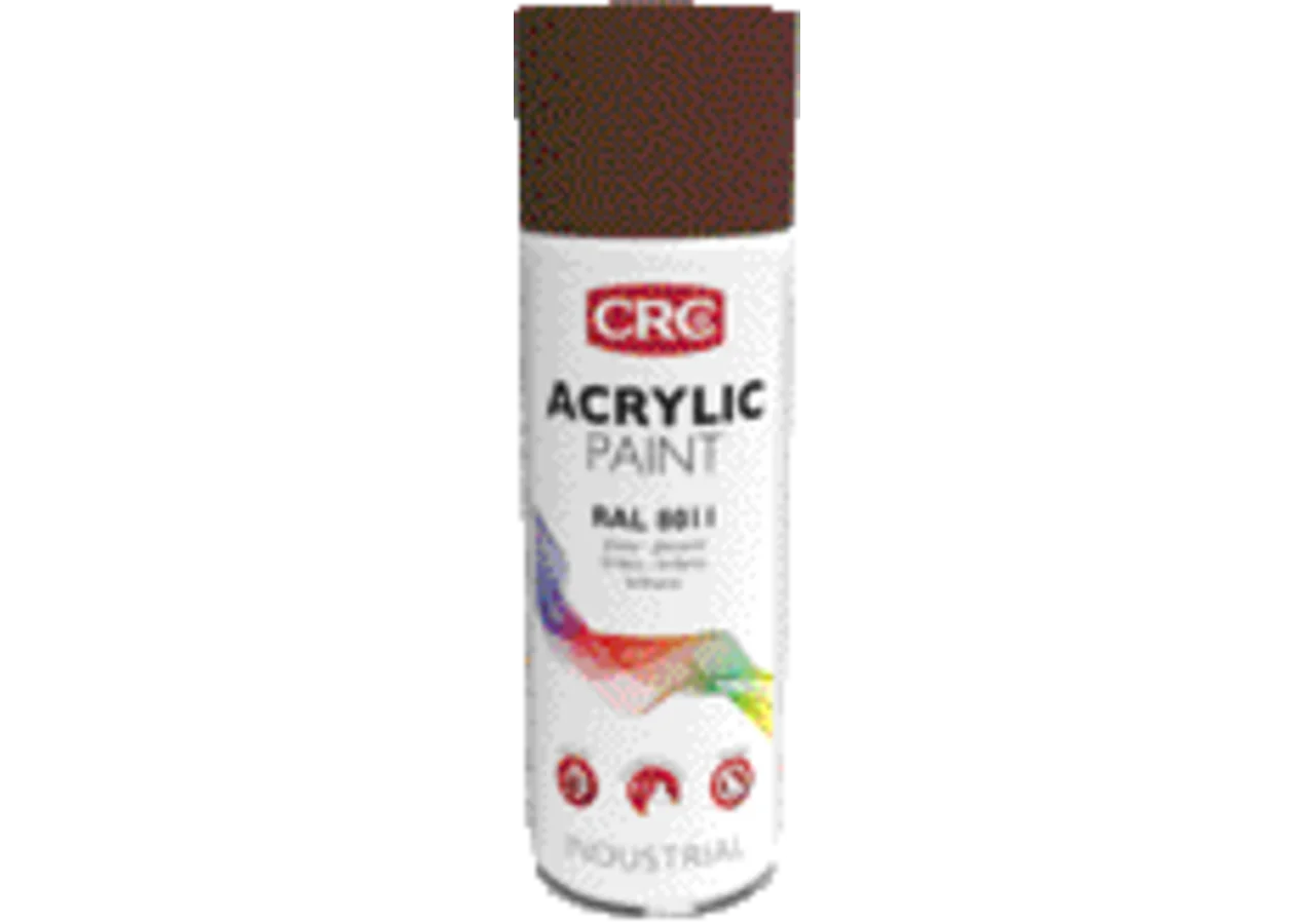 Acryllackspray Acrylic Paint RAL 8011 Nussbraun, 400 ml Spraydose CRC