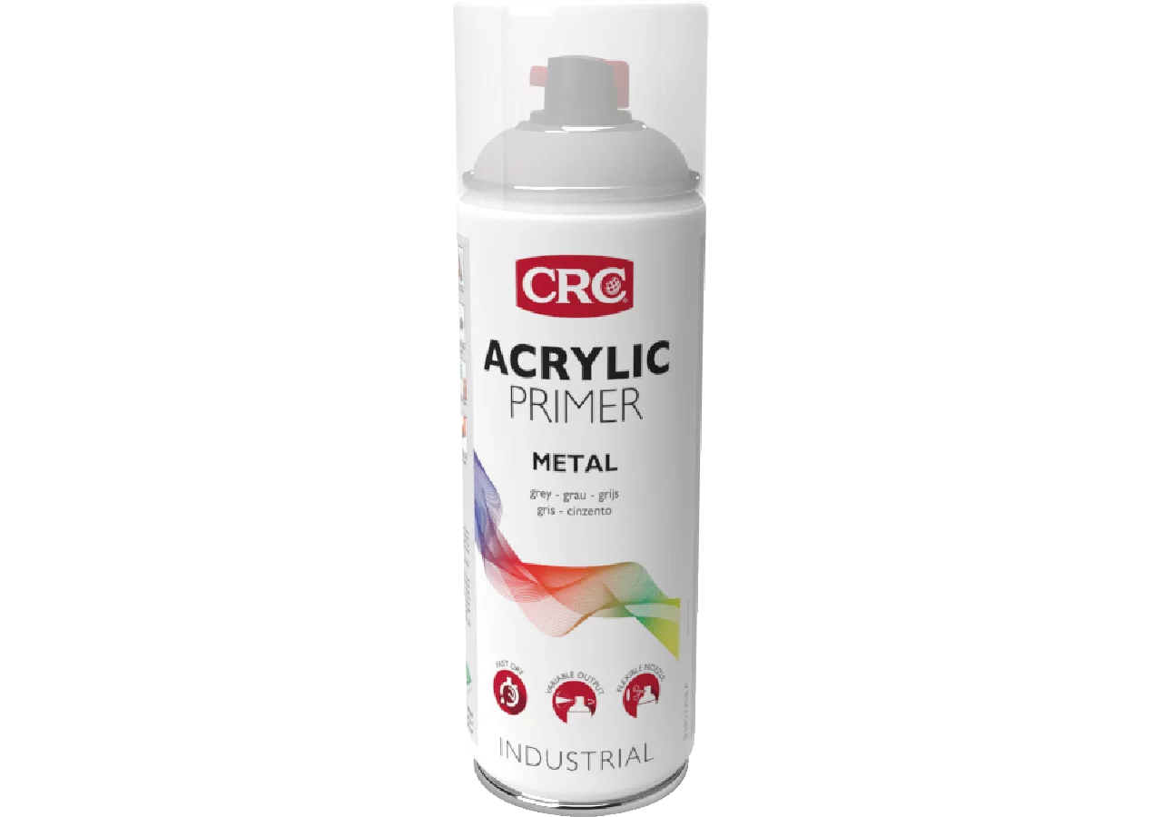 Acryllackspray Acrylic Primer Metal - Grundierung, 400 ml Spraydose CRC