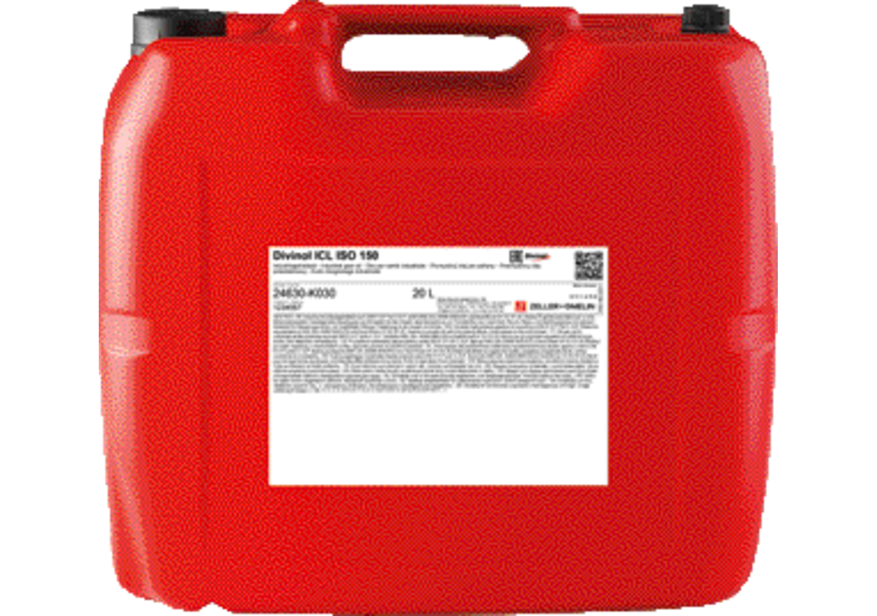 Industrie-Hochdruckgetriebeöl ICL ISO 100, 20 Liter Divinol